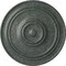 Ekena Millwork Classic Ceiling Medallion (For Canopies up to 5 1/2"), 21 7/8"OD x 2 3/8"P, Athenian Green Crackle CM22CLAGC - alternate 1